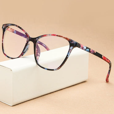 Fashion Cat Eye Women Glasses Frame Transparent