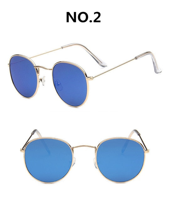 Vintage Alloy Women Sunglasses Luxury Brand