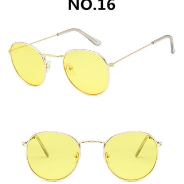 Vintage Alloy Women Sunglasses Luxury Brand