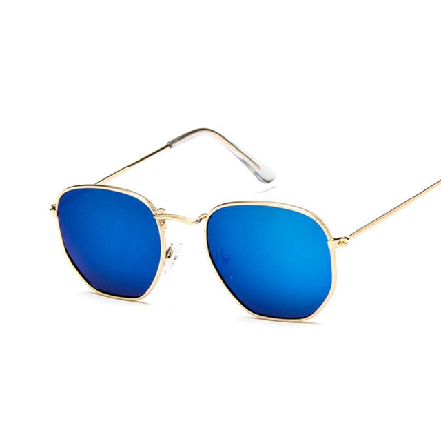 Vintage Square Sunglasses Women Shades Retro