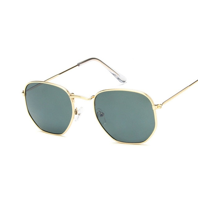 Vintage Square Sunglasses Women Shades Retro