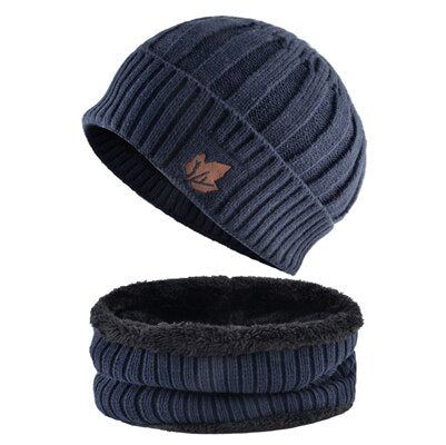 Winter Knitted wool Hats for Men