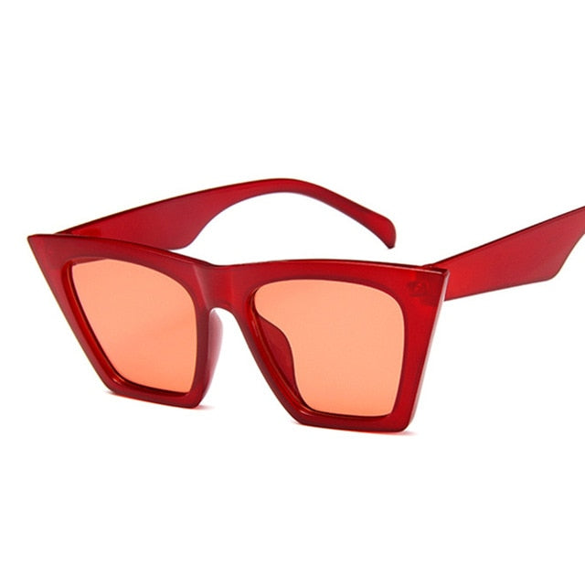 Fashion Square Sunglasses Women Designer Luxury