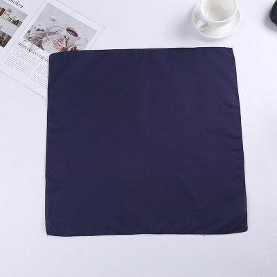 Solid Color Bandana Multi Functional Square