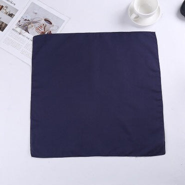 Solid Color Bandana Multi Functional Square