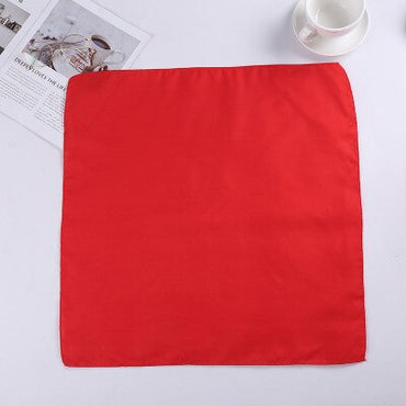 Solid Color Bandana Multi Functional Square