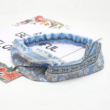 Women Sweet Hair Bands Print Headbands
