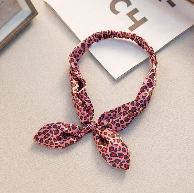 Women Sweet Hair Bands Print Headbands