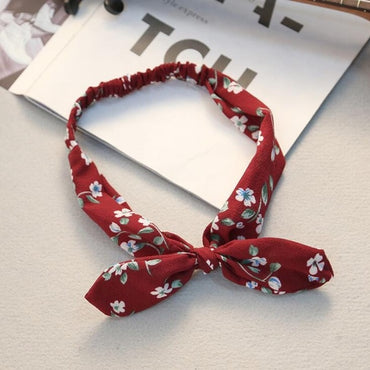 Women Sweet Hair Bands Print Headbands