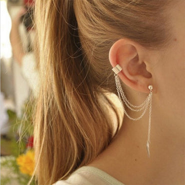 Piercing Ear Clip Earrings For Women