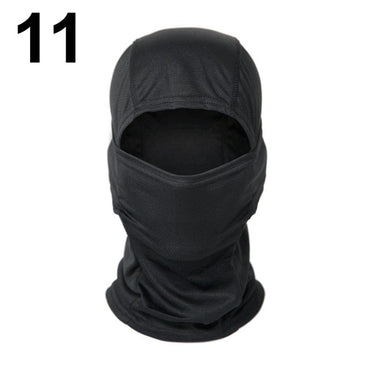 Multicam Camouflage Balaclava Cap Full Face Shield Cycling Motorcycle