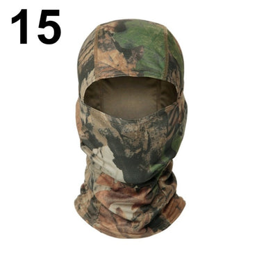 Multicam Camouflage Balaclava Cap Full Face Shield Cycling Motorcycle