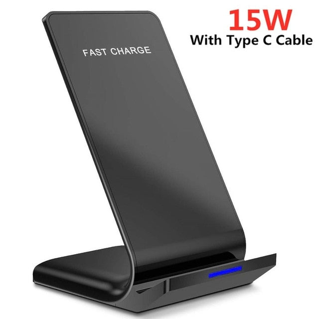 Wireless Charger Stand For iPhone & Samsung