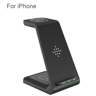 3 in 1 Wireless Charger Stand For iPhone & Samsung