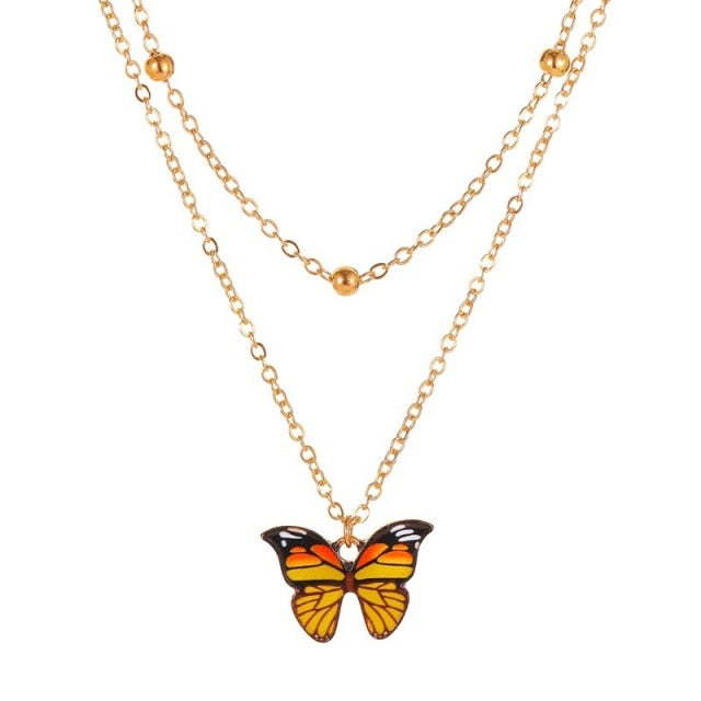 Butterfly Necklace for Women