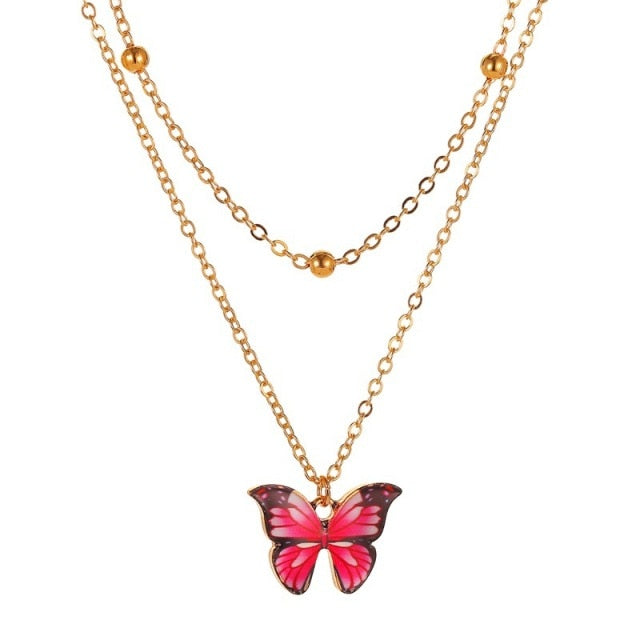 Butterfly Necklace for Women